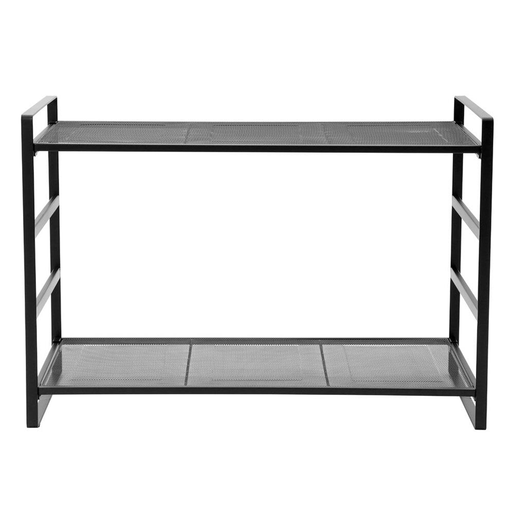 Mesh by Boxsweden 2 Tier Storage Shelf - Black