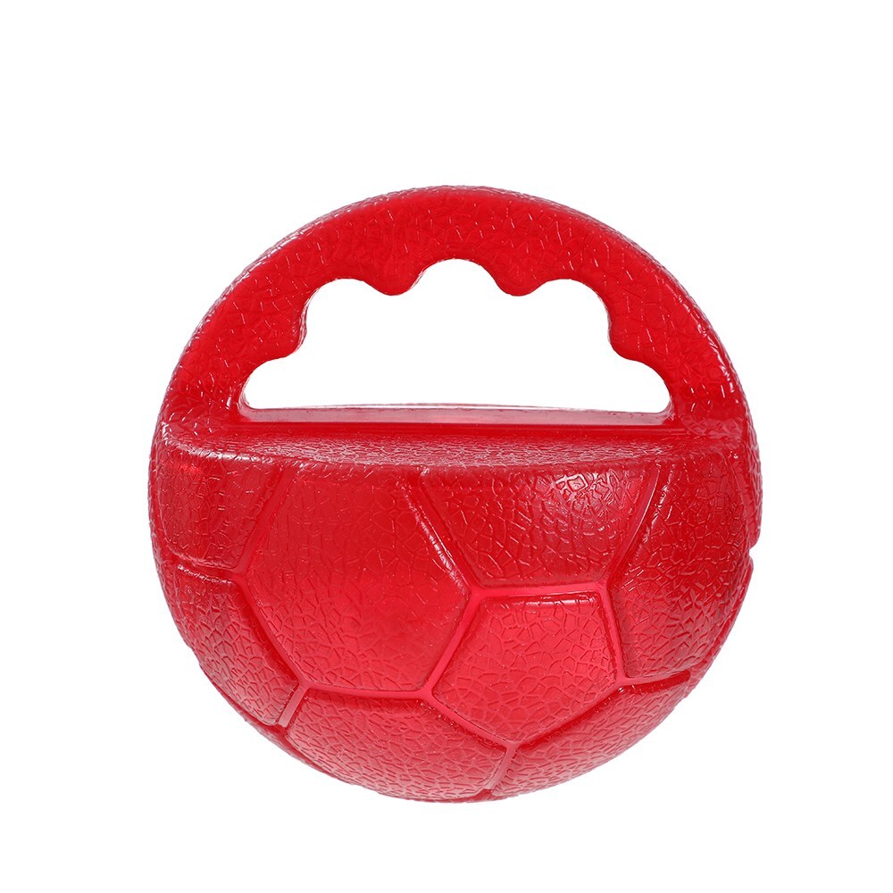 Paws & Claws 10cm TPR Giggle Throw Ball Red