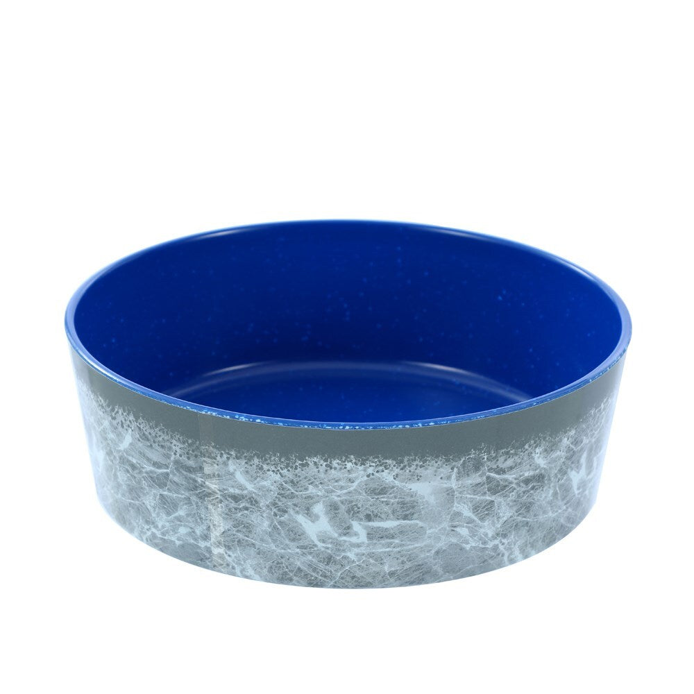 Paws & Claws Tuff Stuff Pet Bowl Blue Lge 1.5L 20.5X6.5cm
