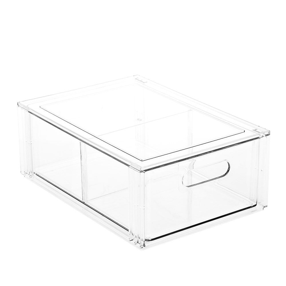 Crystal Storage Drawer With Divider 35X25X13.5Cm