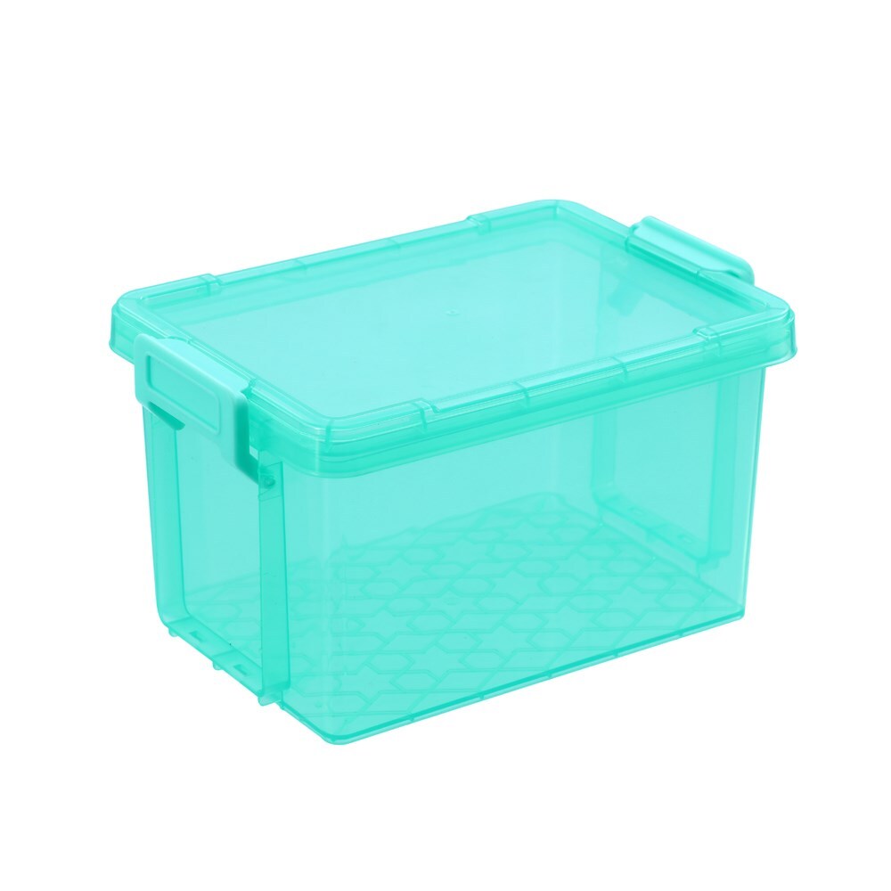 Boxsweden Mini Stacker Box 1.65L 19.5X13.5X11cm Teal