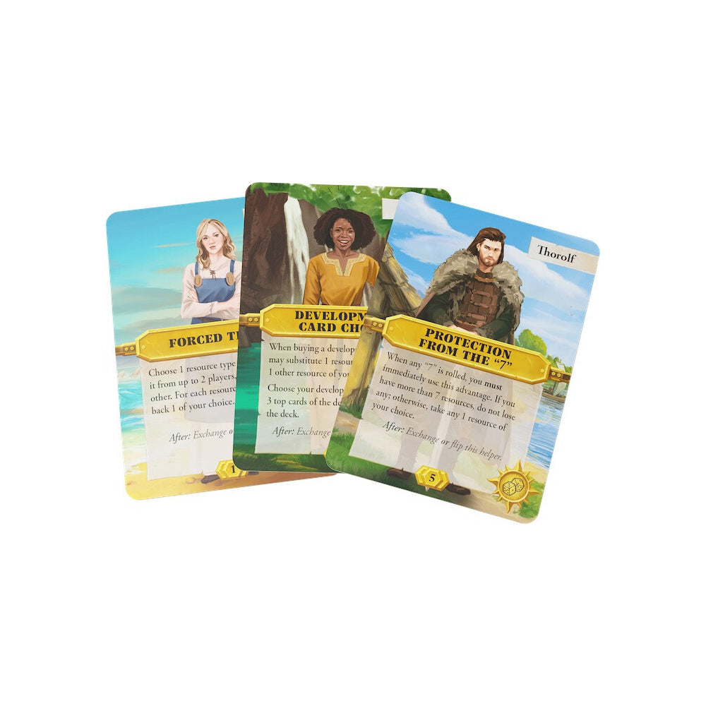 Catan Studio Scenario The Helpers Expansion Kids/Children Card Game Toy