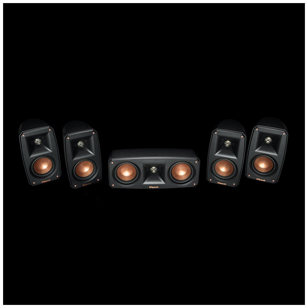 1064662-5pc-klipsch-reference-5-0-satellite-center-channel-theater-speaker-black