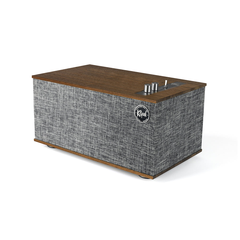 1067608-klipsch-the-three-ii-tabletop-shelf-stereo-speaker-wireless-bluetooth-walnut