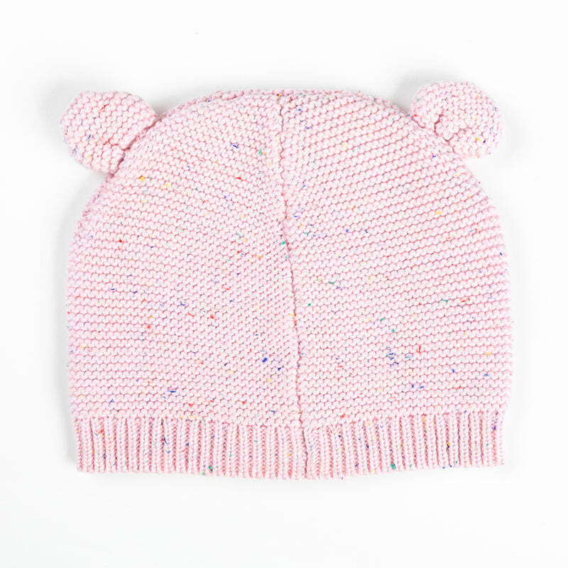 11100293-ponchik-baby-toddler-bear-beanie-love-speckle-knit-size-12-24m