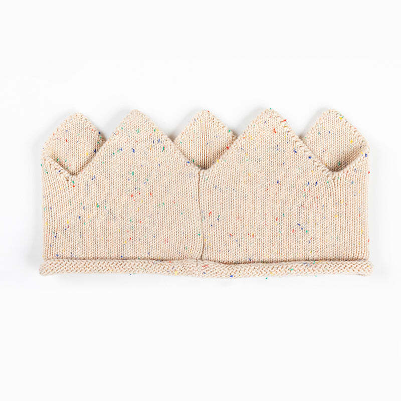 11100296-ponchik-baby-toddler-cotton-crown-headband-carmel-speckle-knit-size-3-24-m