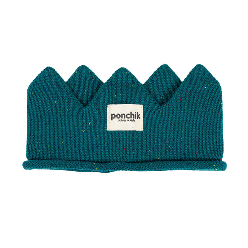 11100300-ponchik-baby-toddler-cotton-crown-headband-jewel-speckle-knit-size-3-24-m
