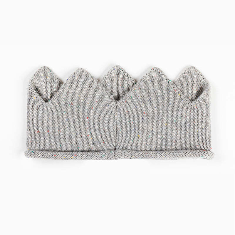 11100301-ponchik-baby-toddler-cotton-crown-headband-koala-speckle-knit-size-3-24-m