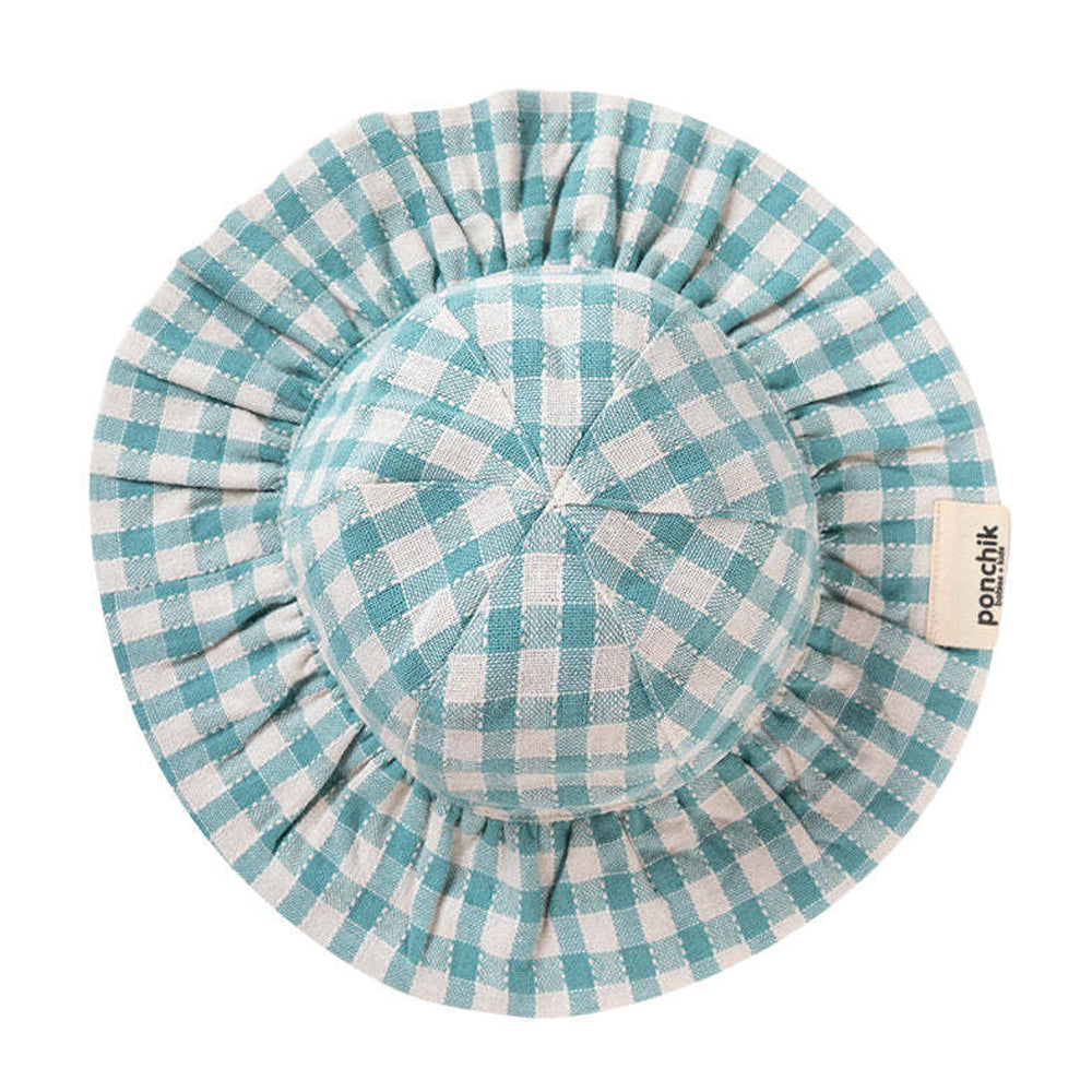 4565157816-11-ponchik-sun-hat-peacock-gingham-size-small-3-9m