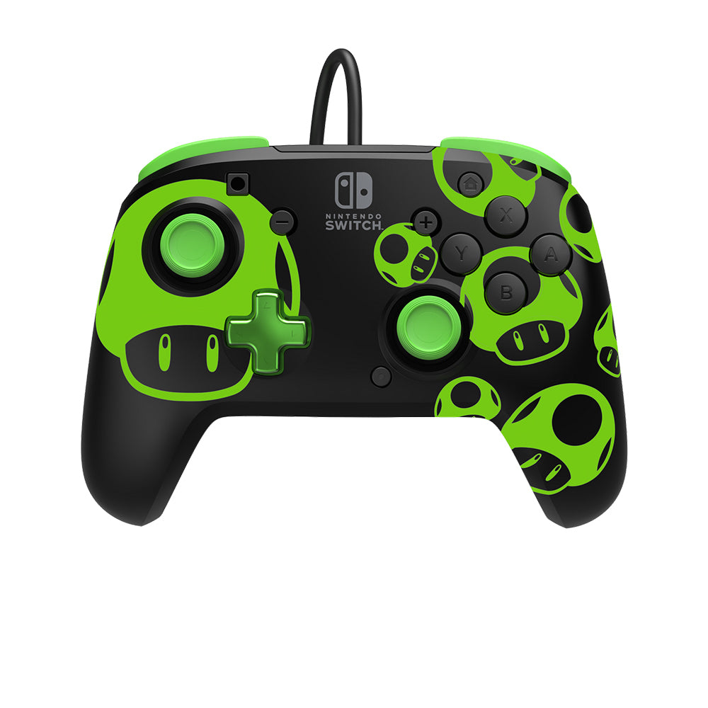 500-134-gid-pdp-gaming-rematch-nintendo-switch-wired-controller-for-switch-1-up-glow
