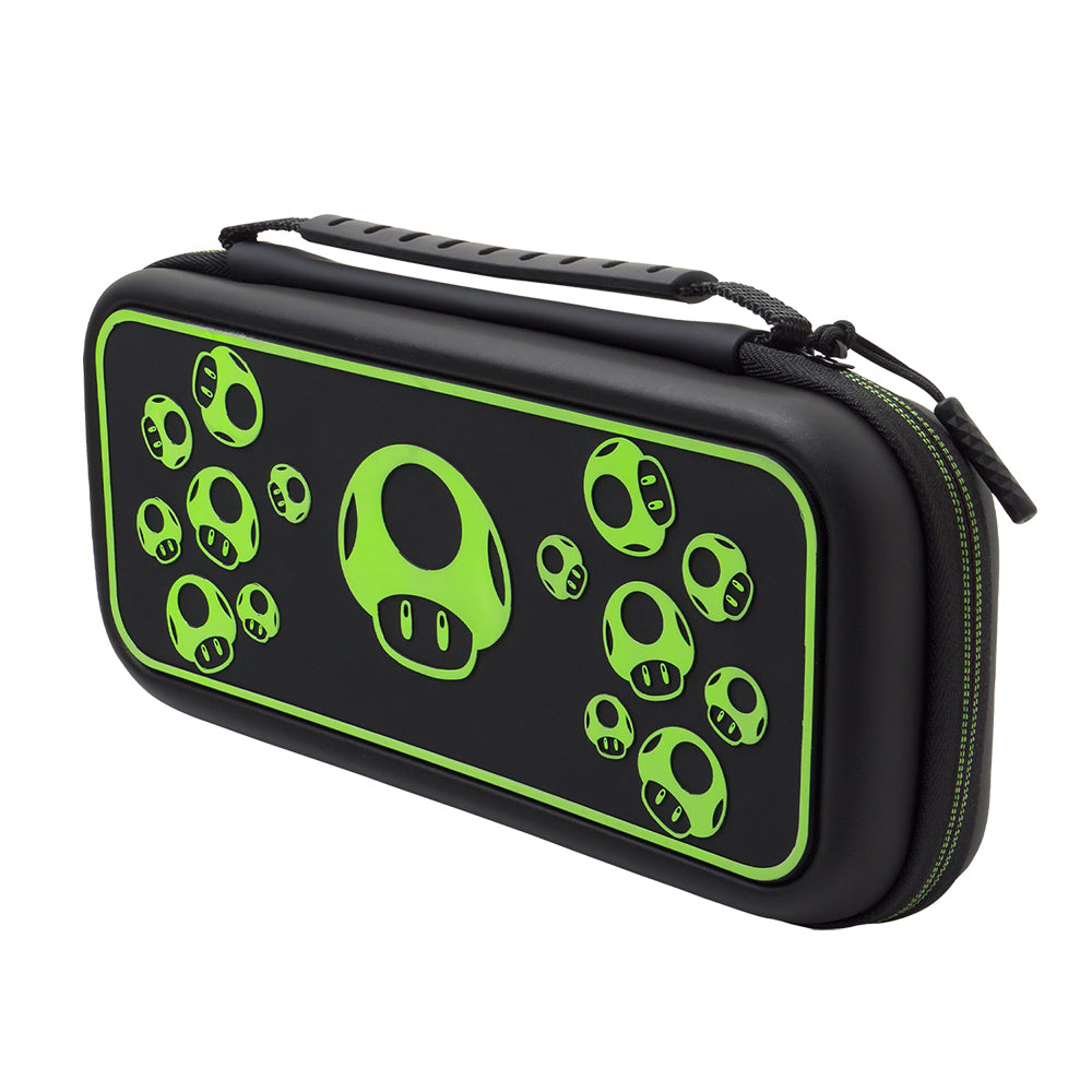500-224-1up-pdp-gaming-glow-in-the-dark-deluxe-case-for-nintendo-switch-lite-oled