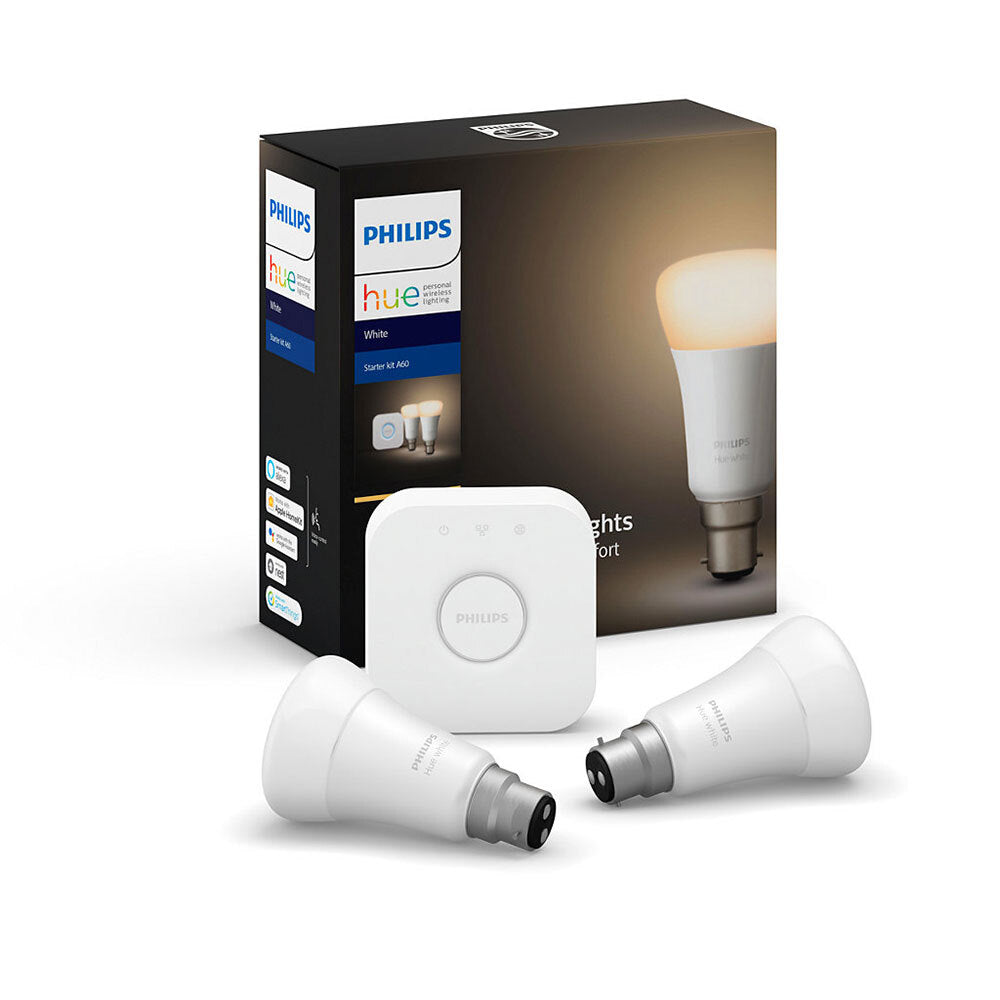 Philips HueW 9W Starter Kit - White
