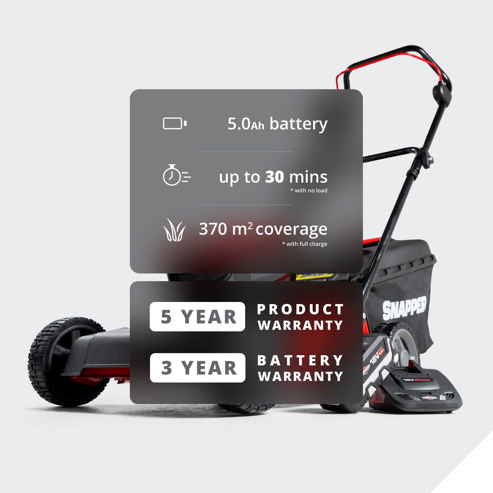 2691996-snapper-18v-cordless-steel-deck-lawn-mower-kit-w-5-0ah-battery-charger