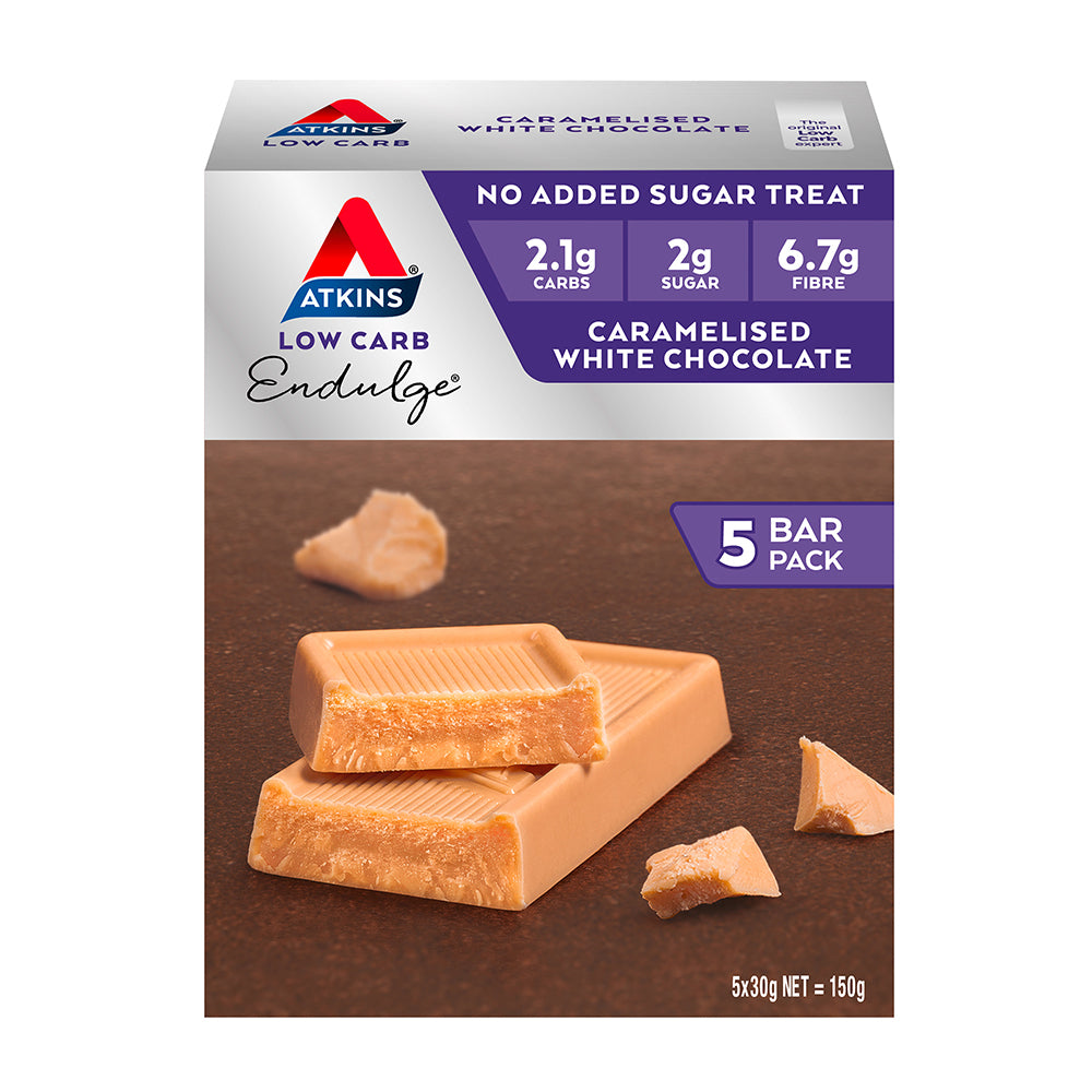 105573-5pc-atkins-low-carb-endulge-caramelised-white-chocolate-bars-30g