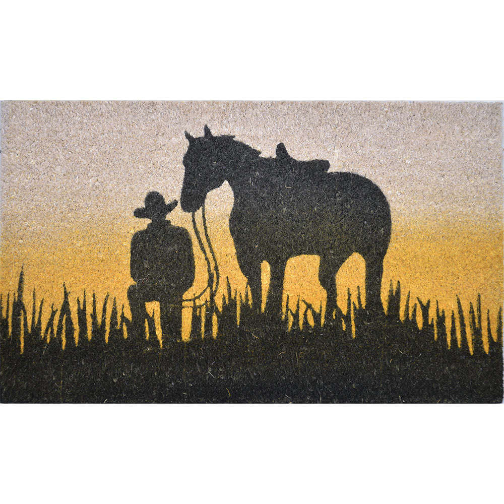 23-8048-solemate-latex-horse-silhouette-mat-45x75-country-black