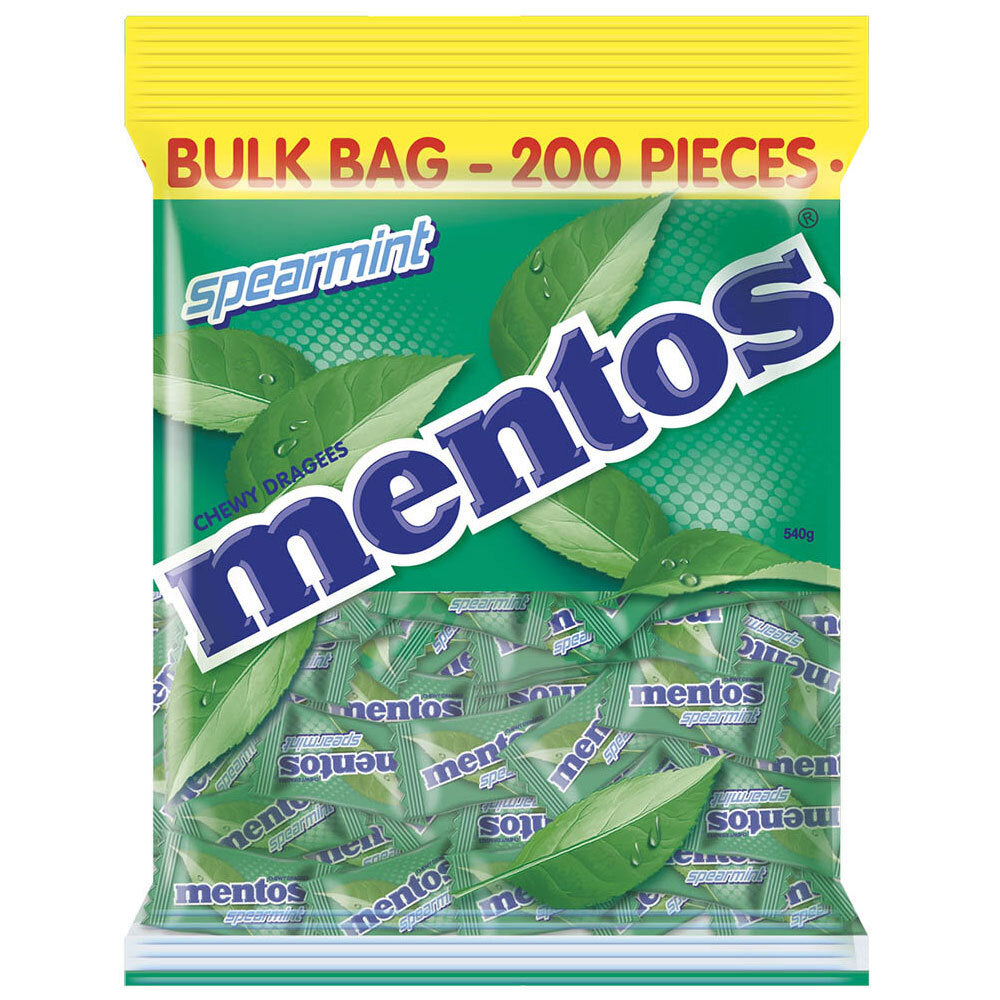 34349-200pc-mentos-single-serve-pillowpack-spearmint-540g-bulk-bag