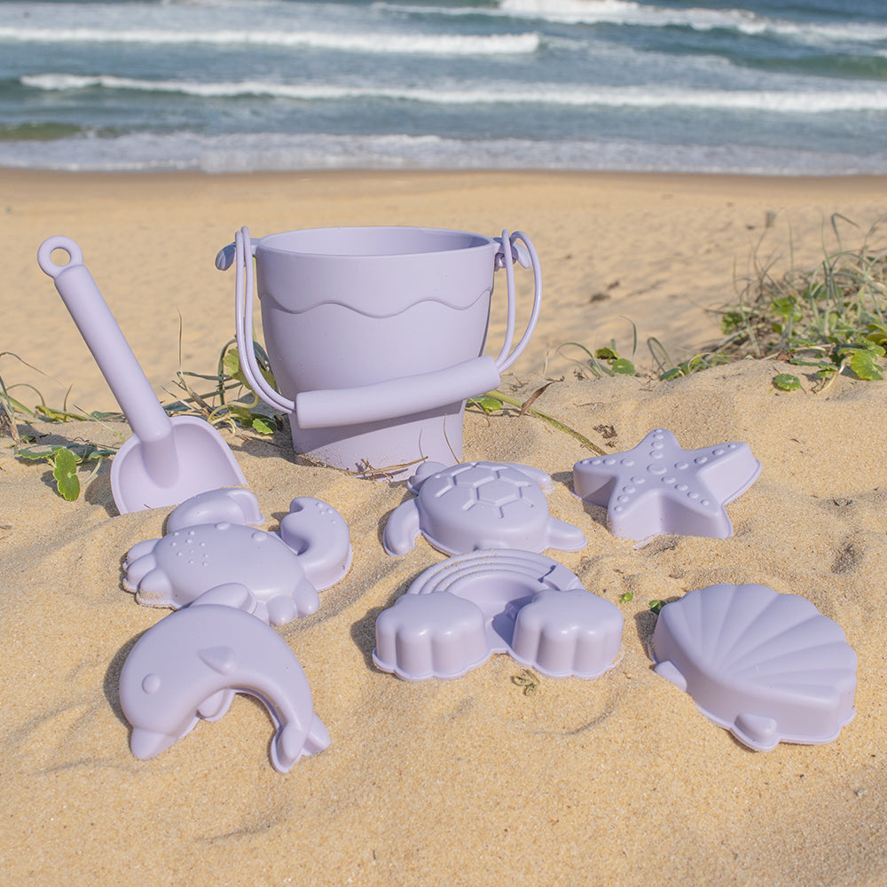 4239103-8pc-playground-silicone-bucket-spade-set-kids-toy-lilac-3