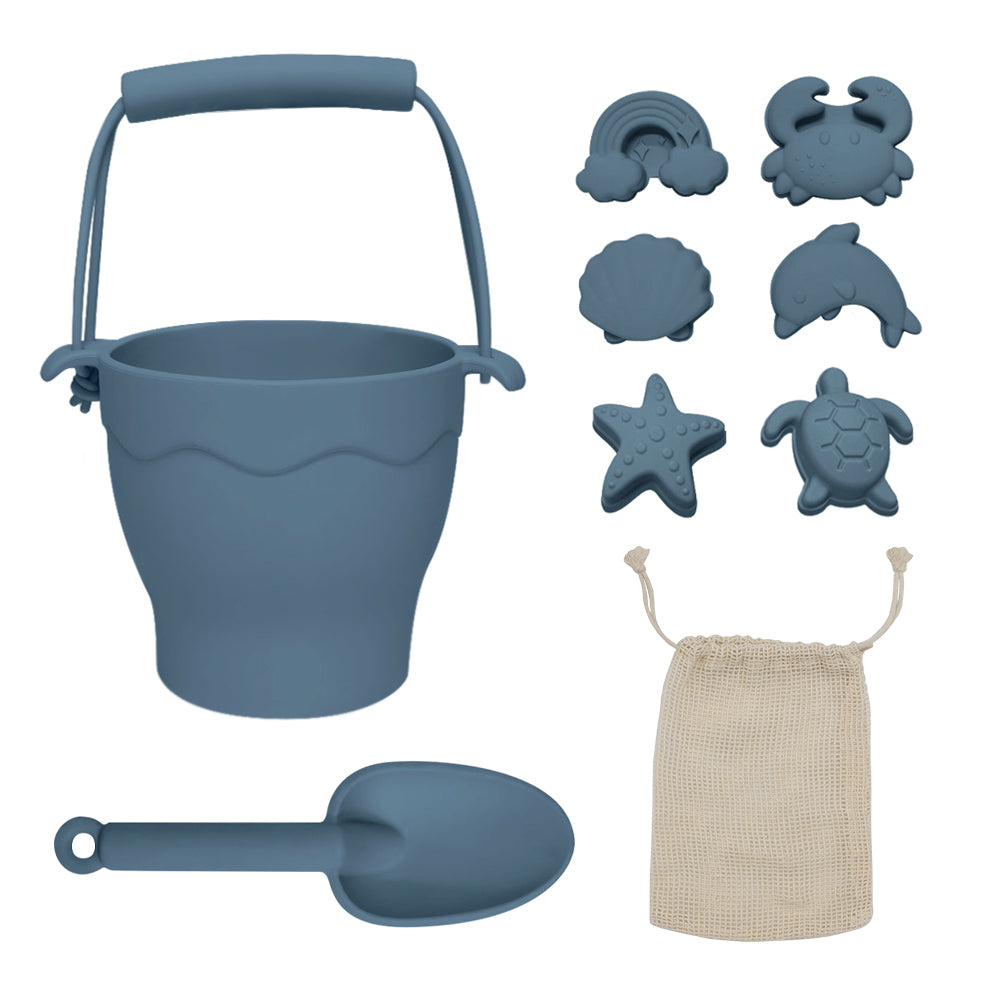 4239104-8pc-playground-silicone-bucket-spade-set-steel-blue