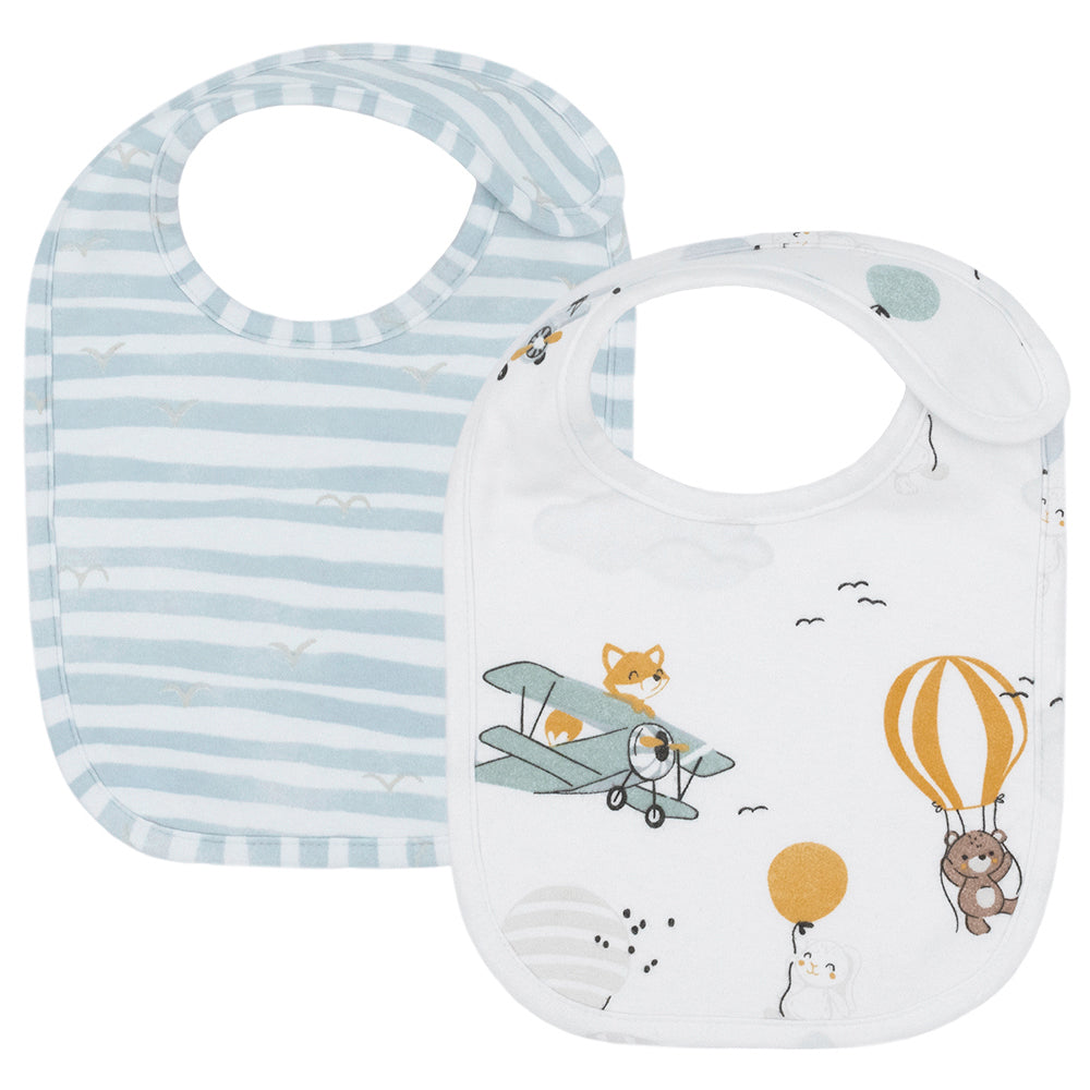 4720124-2pc-living-textiles-newborn-infant-baby-bibs-up-up-away-stripes