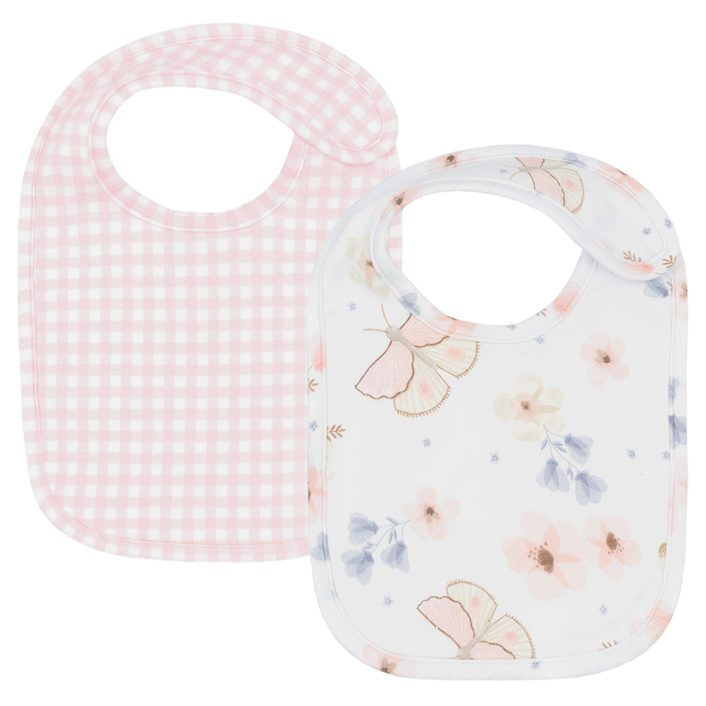4720125-2pc-living-textiles-baby-newborn-bibs-butterfly-blush-gingham