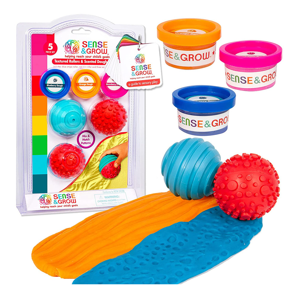 813268017433-5pc-sense-grow-mix-match-textured-rollers-scented-dough-set-3y