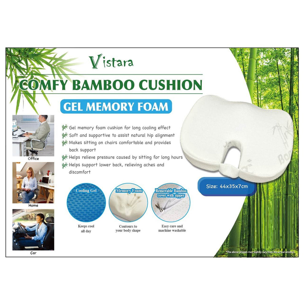 81415-vistara-44x35cm-comfy-gel-foam-seat-cushion-w-bamboo-cover-white