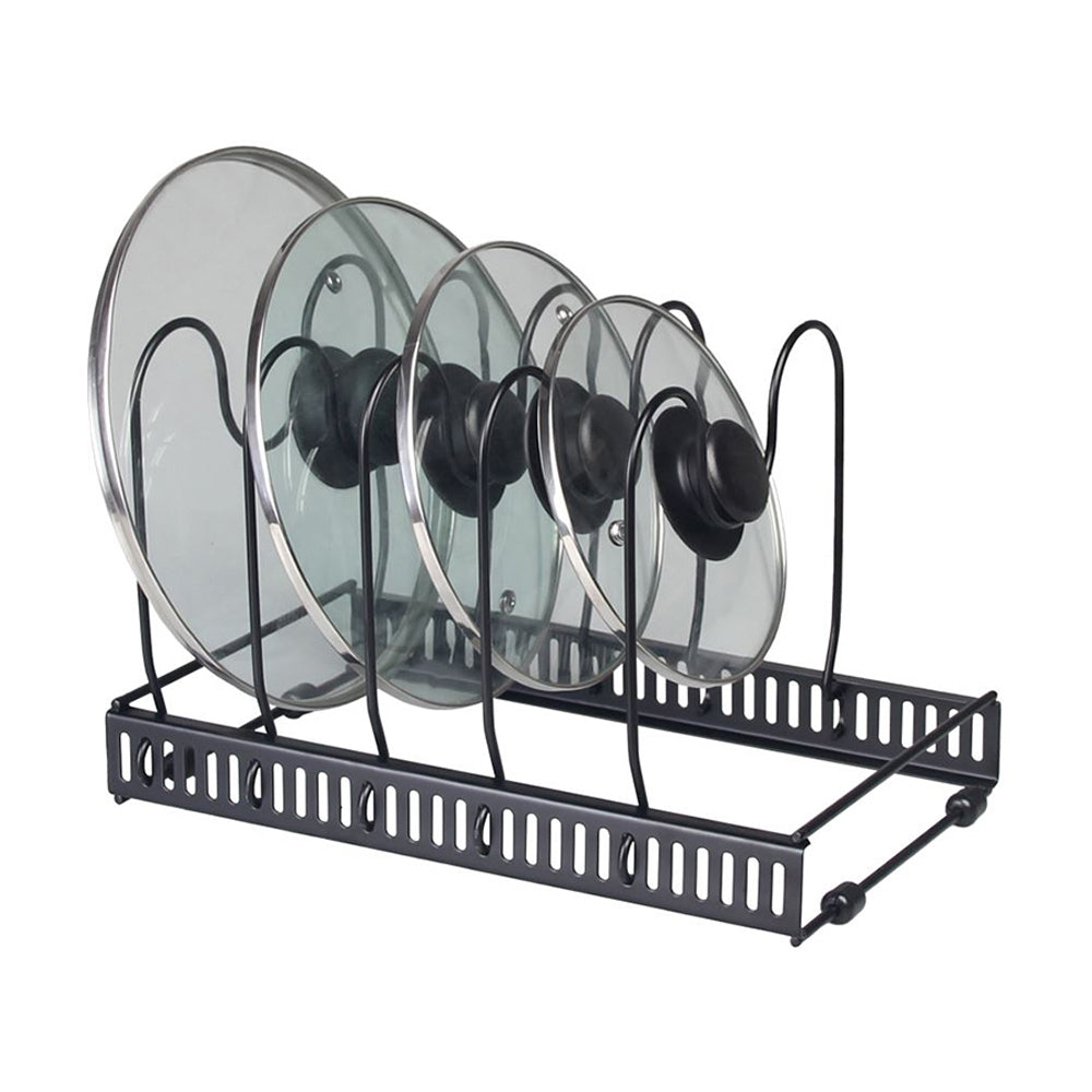 82448-the-kitchen-galleria-expandable-pot-pan-rack-black