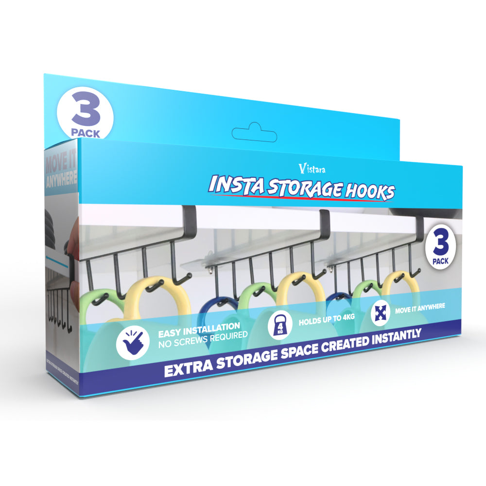 82545-3pc-vistara-insta-storage-hooks-black