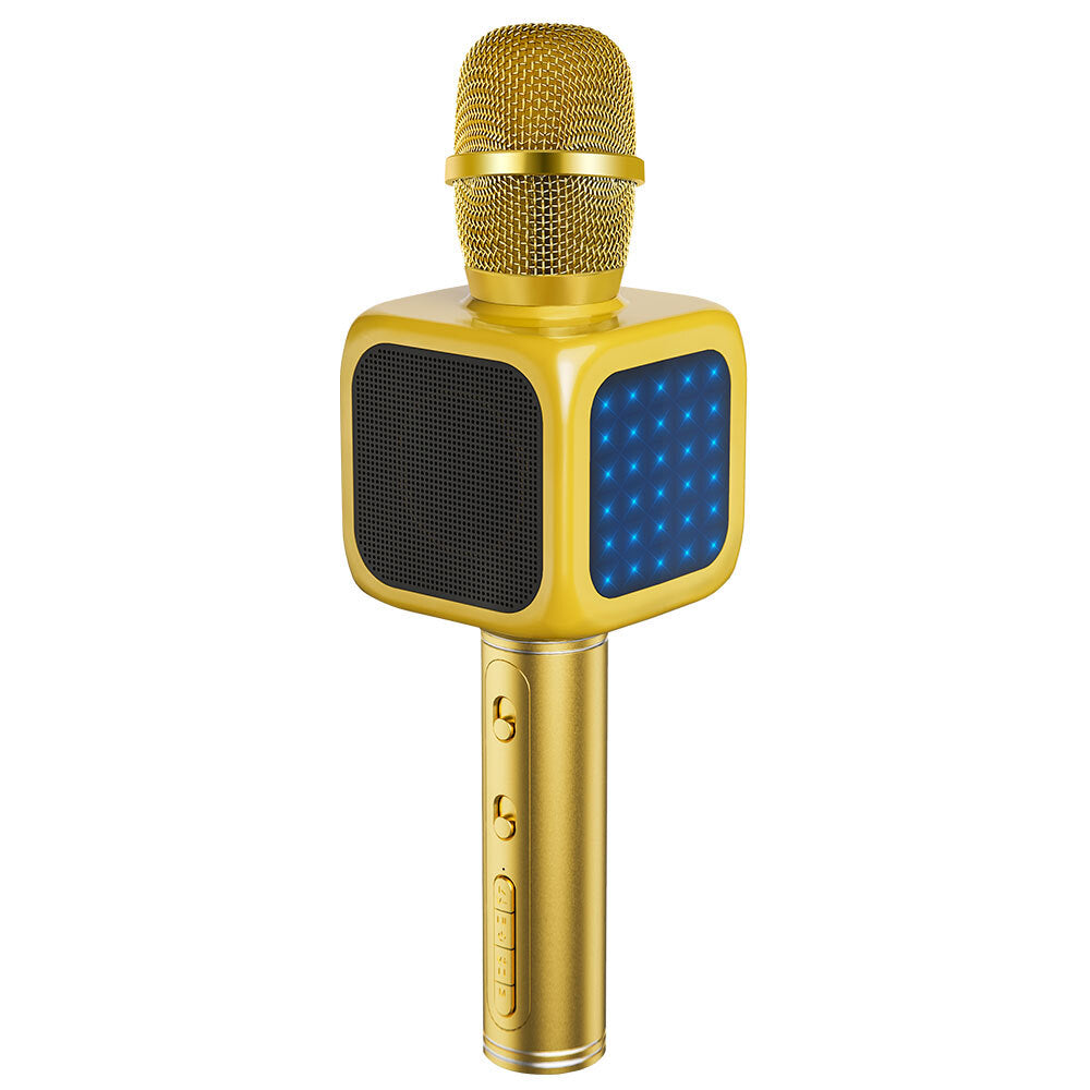 82774-true-sound-party-music-27cm-wireless-karaoke-microphone-gold