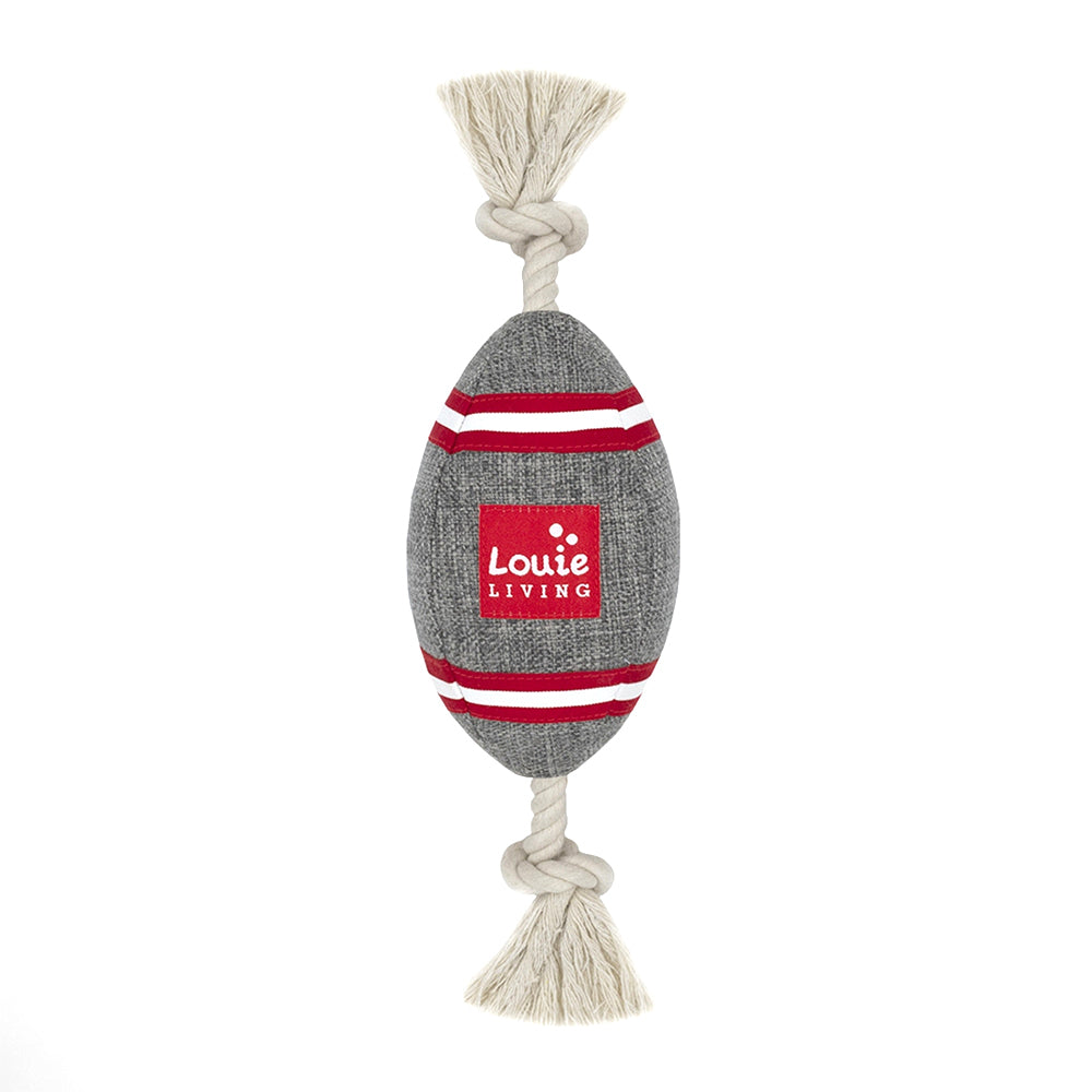 Louie Living Urban Pet/Dog/Cat Toy Football Plush