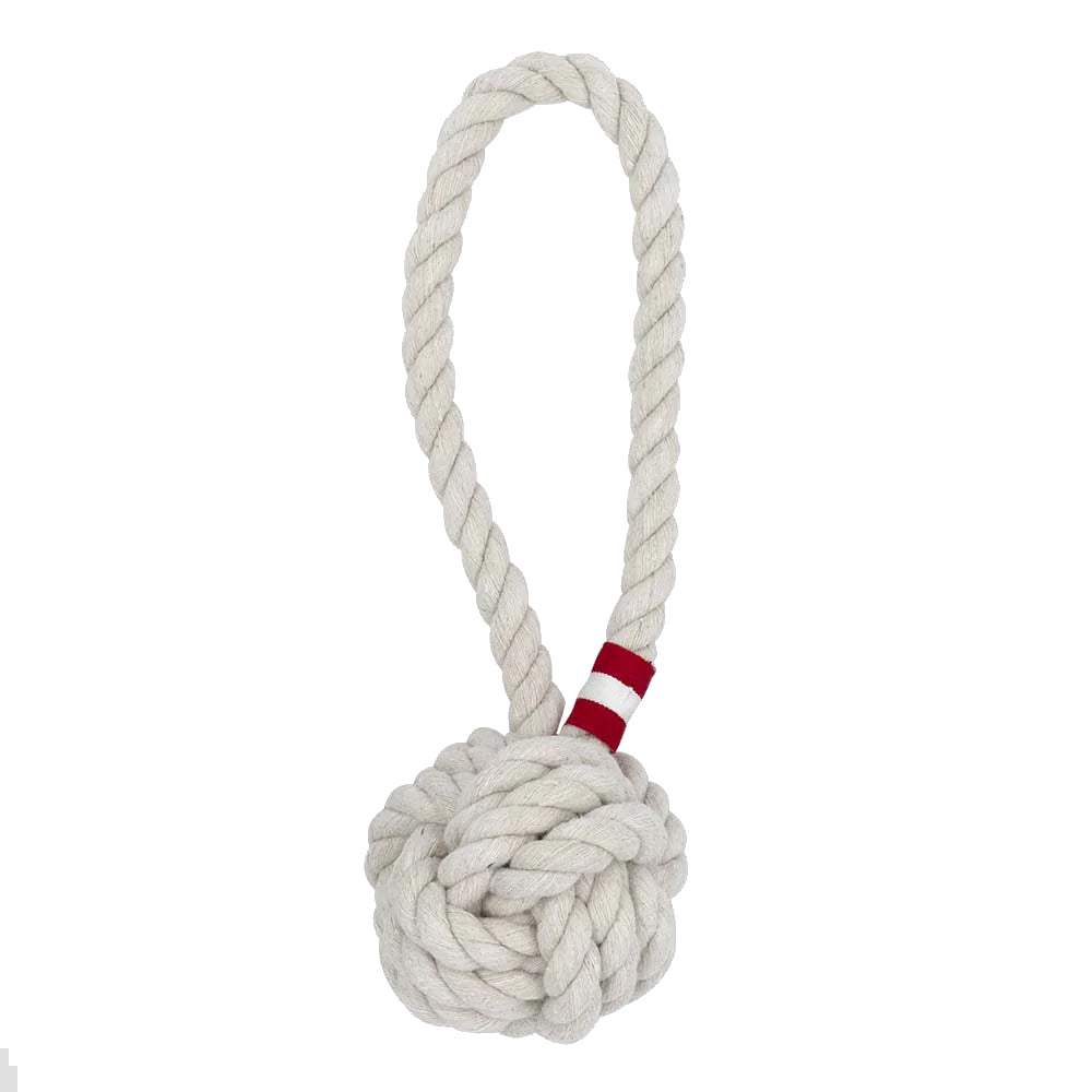 Louie Living Urban Dog/Pet 20cm Tug Rope Toy Small - White