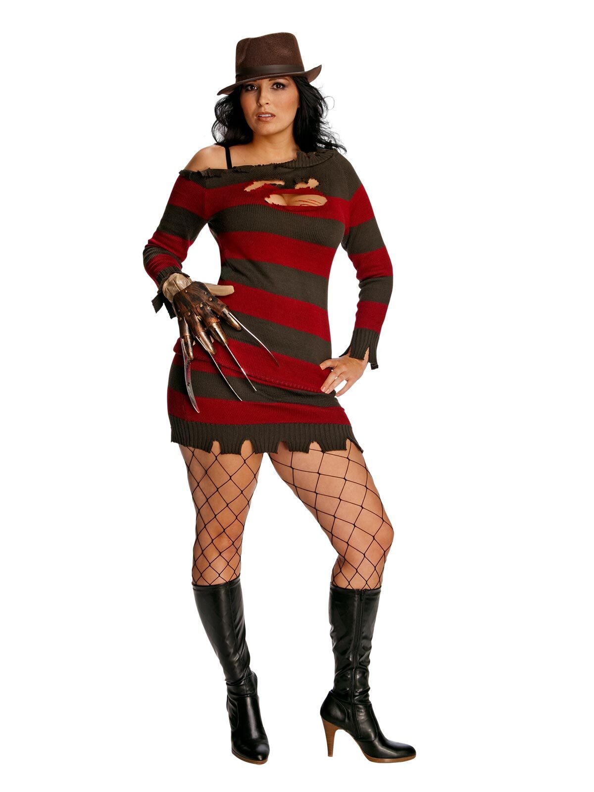17672plus-marvel-miss-freddy-kruger-nightmare-on-elm-street-costume-plus-size