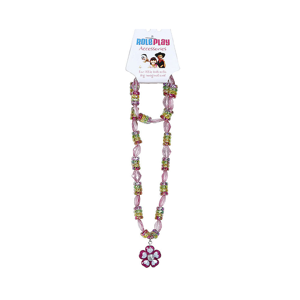 2458-beaded-plastic-necklace-bracelet-kids-children-accessory
