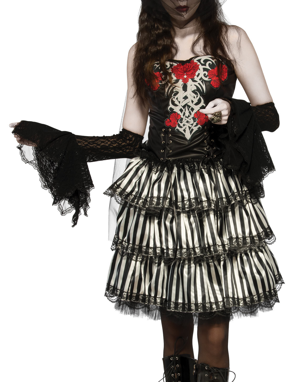 34292-grim-gauntlets-standard-size-halloween-costume-black