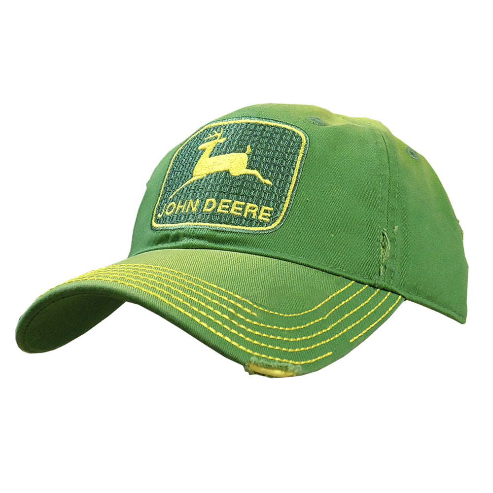 53080295gr00-john-deere-kids-children-one-size-vintage-logo-cap-green