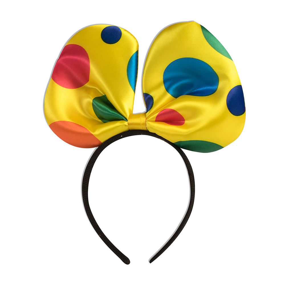 74504_f-forum-novelties-clown-polka-dot-adult-headband-shiny-satin-party-costume