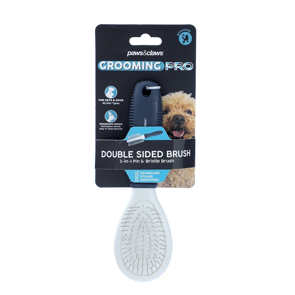 34412-paws-claws-grooming-pro-pet-dog-cat-double-sided-brush