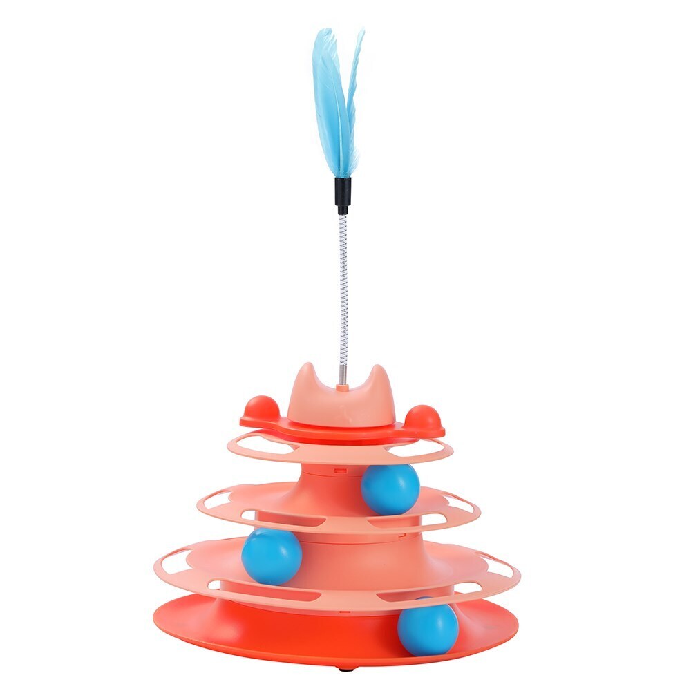 34962-paws-claws-cat-tower-interactive-toy-25x25x43cm-assorted