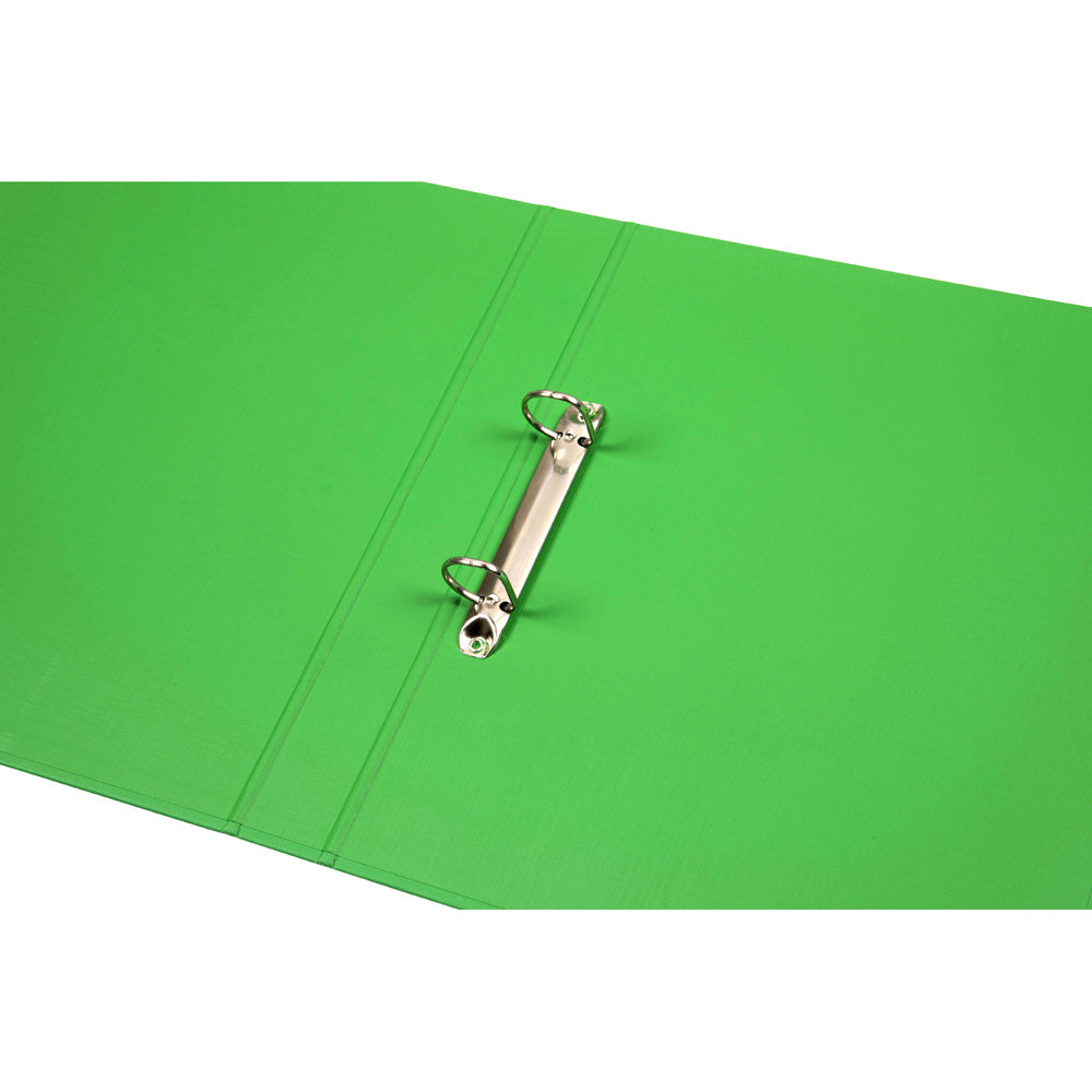 5022104-marbig-pe-linen-2-d-ring-25mm-a4-binder-file-organiser-green