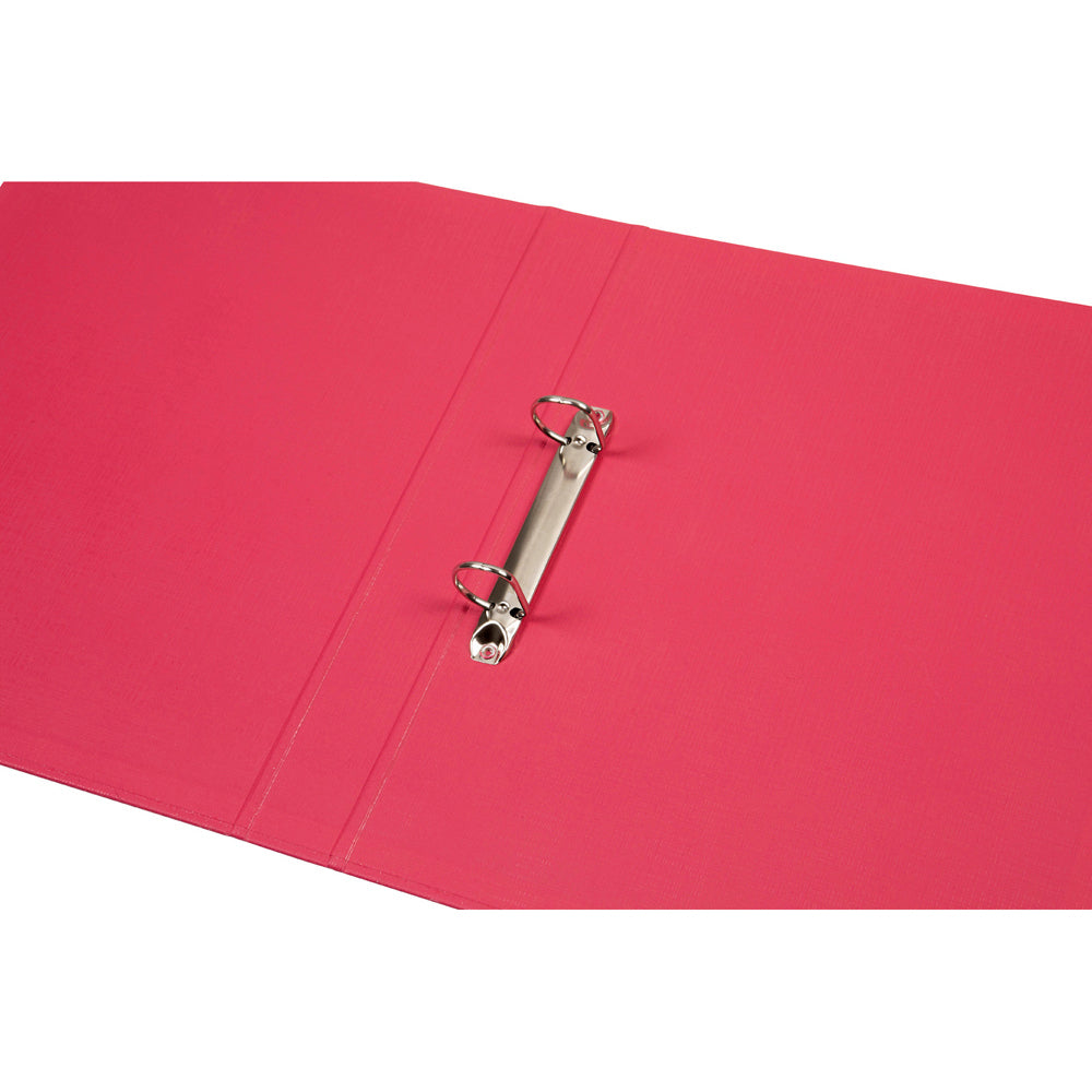 5022129-marbig-pe-linen-2-d-ring-25mm-a4-binder-file-organiser-coral
