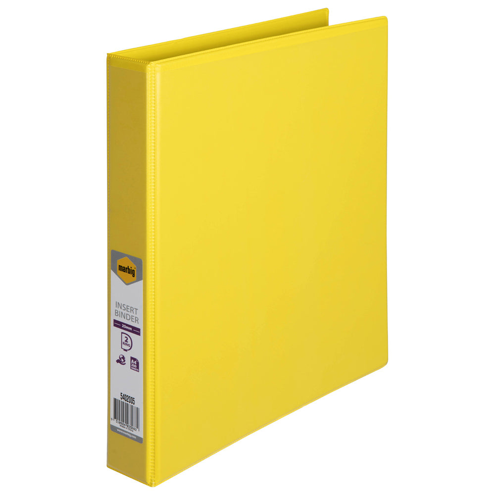 5402005-marbig-pp-clearview-2-d-ring-25mm-a4-insert-binder-file-organiser-yellow