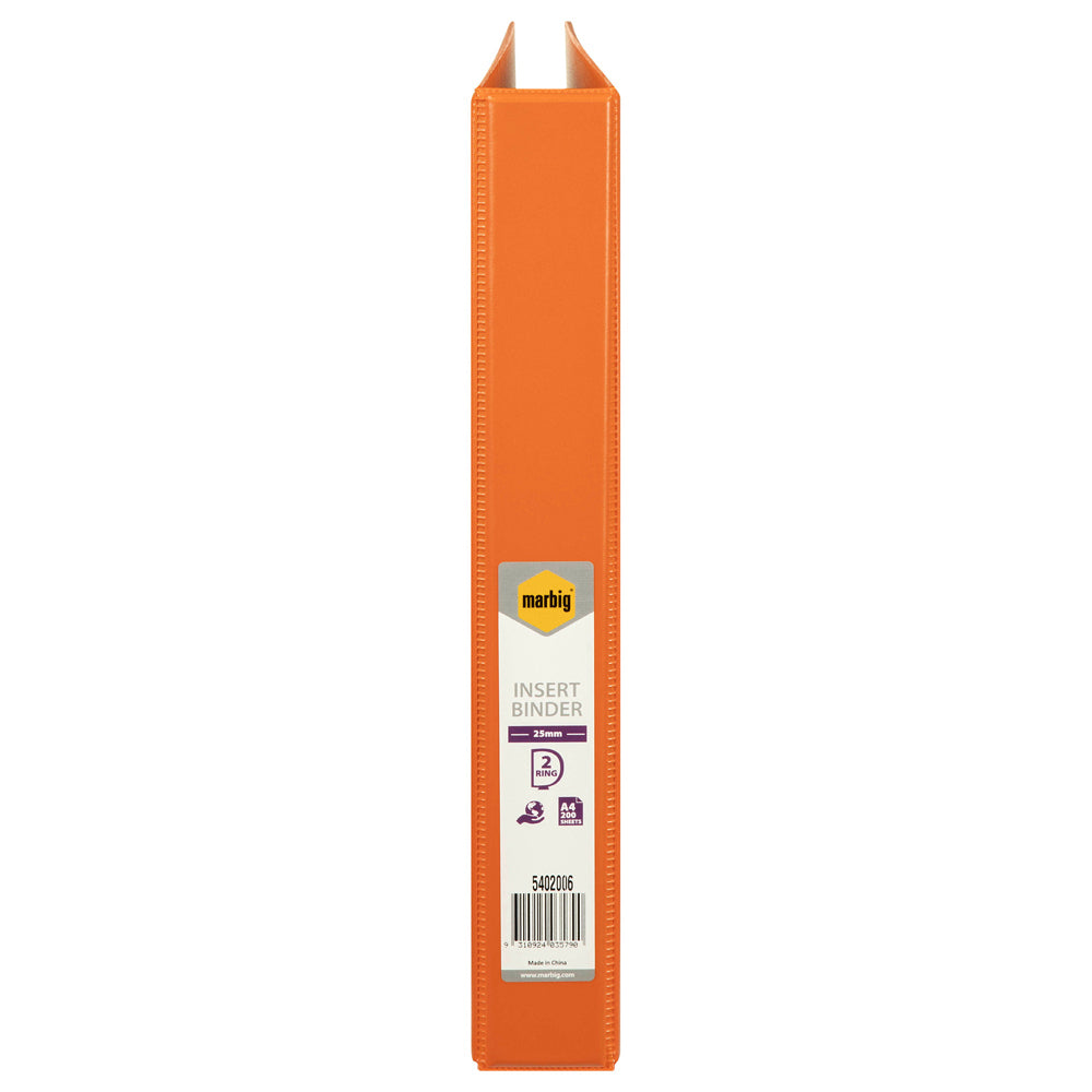 5402006-marbig-pp-clearview-2-d-ring-25mm-a4-insert-binder-file-organiser-orange