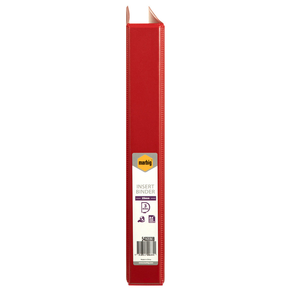 5403003b-marbig-clearview-3-d-ring-insert-binder-a4-file-organiser-25mm-red