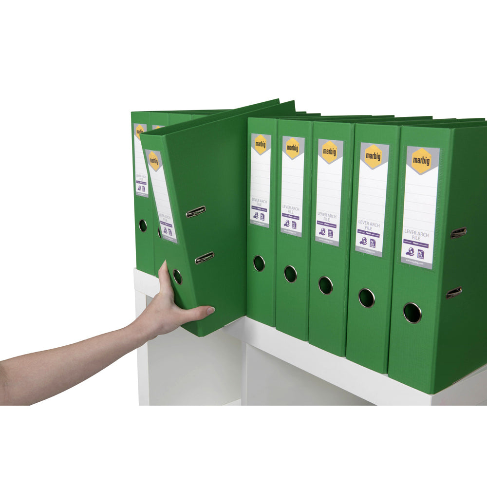 6502604-marbig-foolscap-pe-75mm-lever-arch-file-folder-green