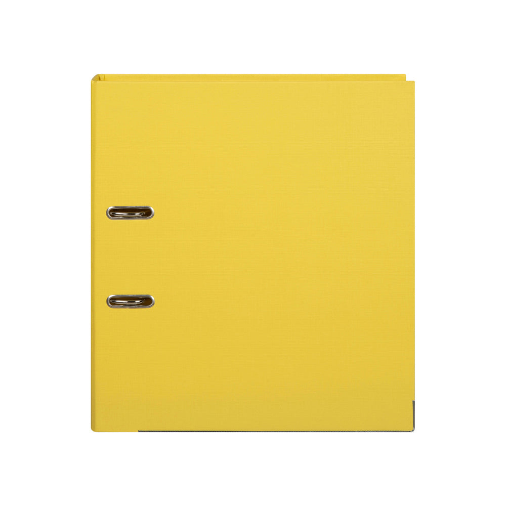 6601005-marbig-pe-lever-arch-file-folder-a4-document-organiser-lemon