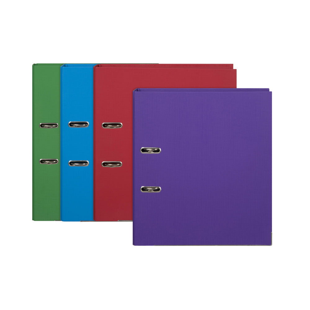6601099-marbig-pe-lever-arch-file-folder-a4-document-organiser-assorted