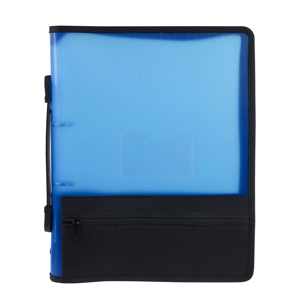 6680001-marbig-2-o-ring-a4-zipper-binder-w-storage-25mm-organiser-blue