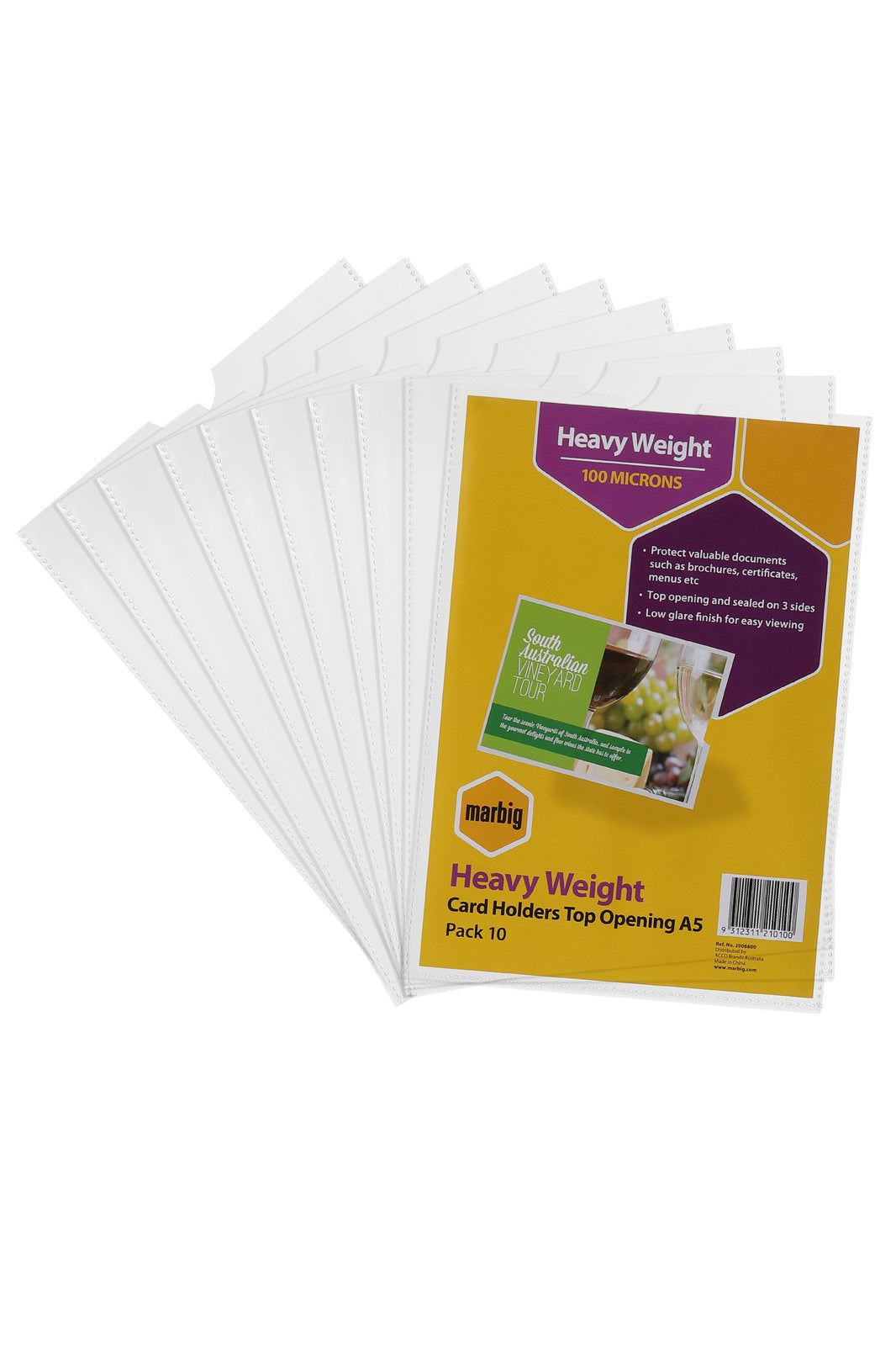 2006600-10pc-marbig-pp-a5-card-holder-sheet-protectors-clear
