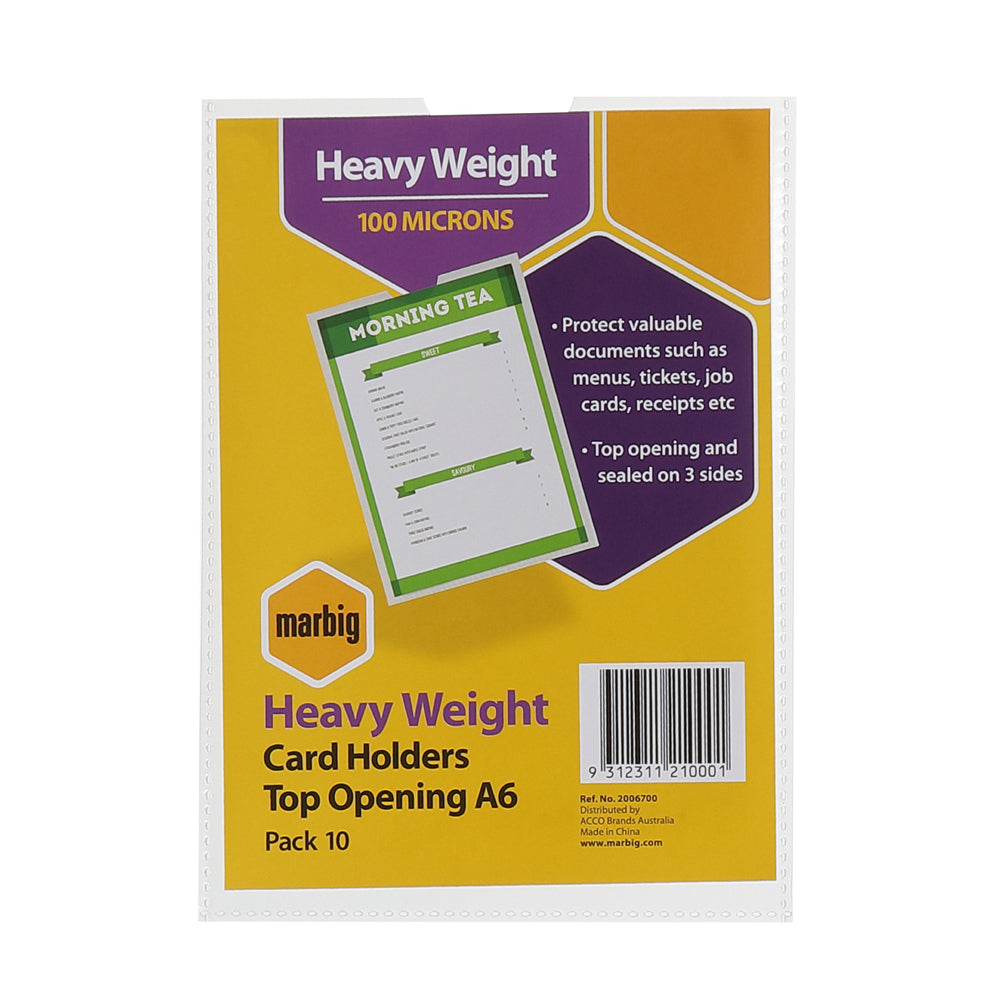 2006700-10pc-marbig-pp-a6-card-holder-sheet-protectors-clear
