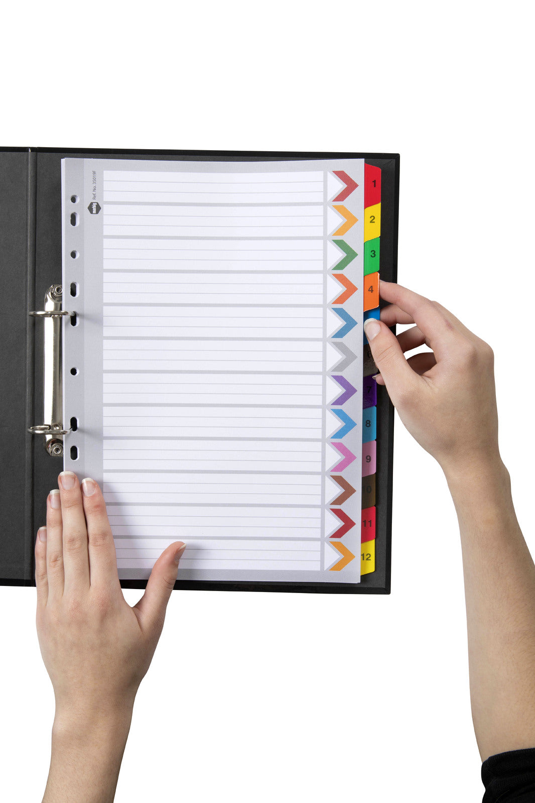 35019f-marbig-1-12-tab-coloured-a4-ring-binder-plastic-divider-organiser